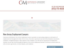 Tablet Screenshot of njplaintiff.com